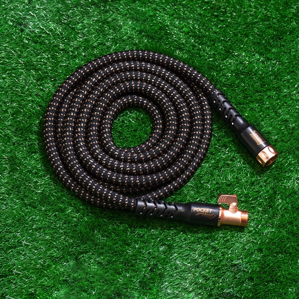 Copper Bullet compactly coiled on lawn