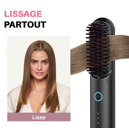 Lisseur Pro™ – Lisseur professionnel sans fil, puissant et portable